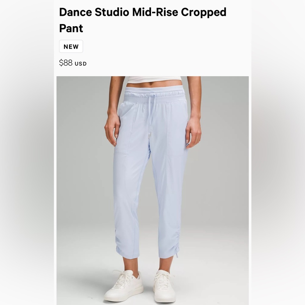 Lululemon Dance Studio Mid-Rise Dance Pant